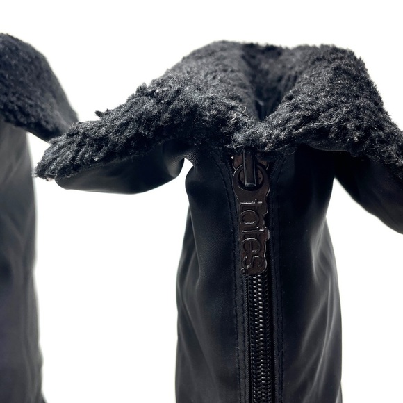 🌺 Totes Convertible Cynthia Nylon Weather Boots 7 - Picture 10 of 15